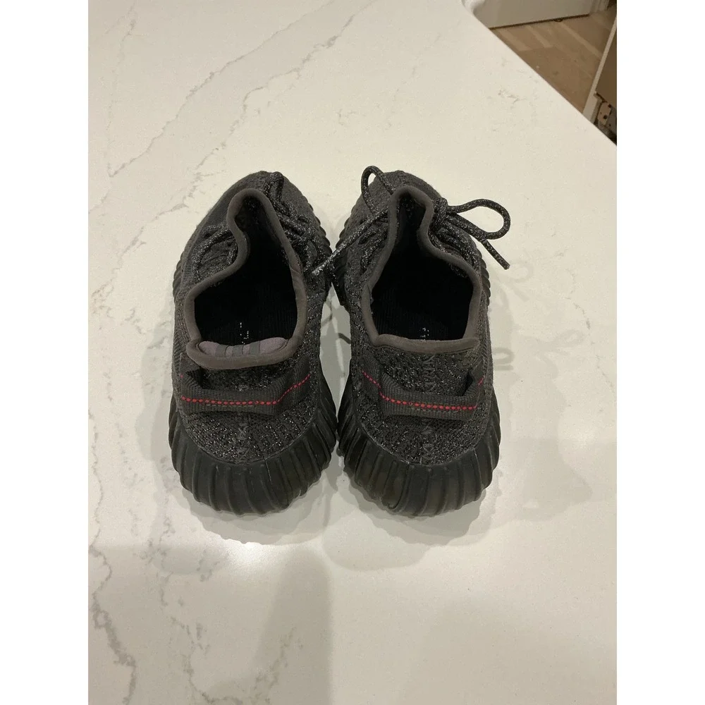 Adidas Yeezy Boost 350 V2 Black Static Reflective FU9007 Mens 7.5